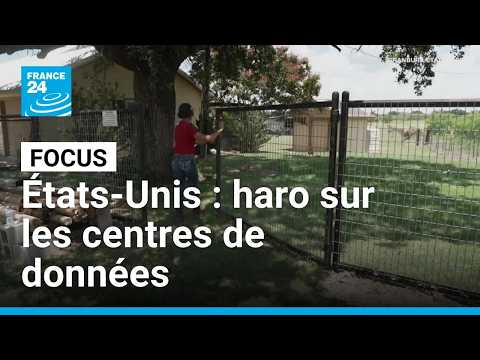 États-Unis : le boom des data centers fissure le camp républicain au Texas • FRANCE 24