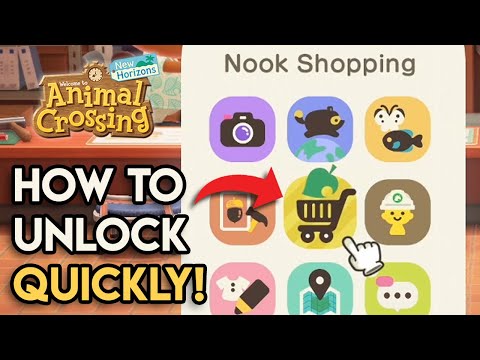 How To Unlock The Nook Shopping App FAST In Animal Crossing New Horizons