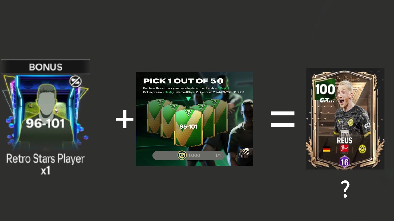 3,000 💎Retro Star Pack + 95-101 Player Pick = 100 Reus 🤯?