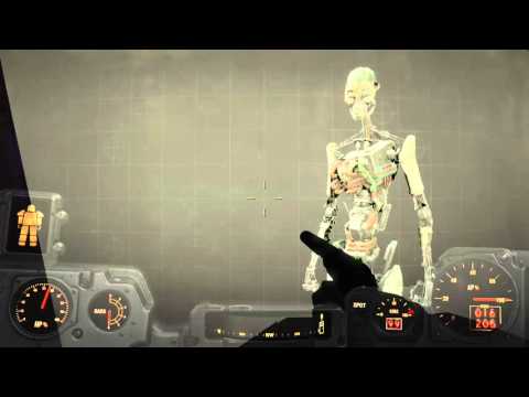 Fallout 4 weird load screen glitch.