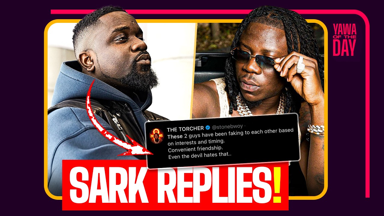 Heattt😂🔥🔥🔥🔥🔥Sarkodie replies Stonebwoy!!!!