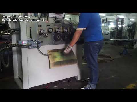 3x30 Flat Steel Ringing Machine, Horizontal Ringing Machine with Fine Workmanship
