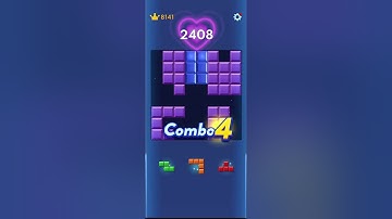 Attempt 2 to get a score of 10,000 on block blast #shorts #youtube #gaming #funny