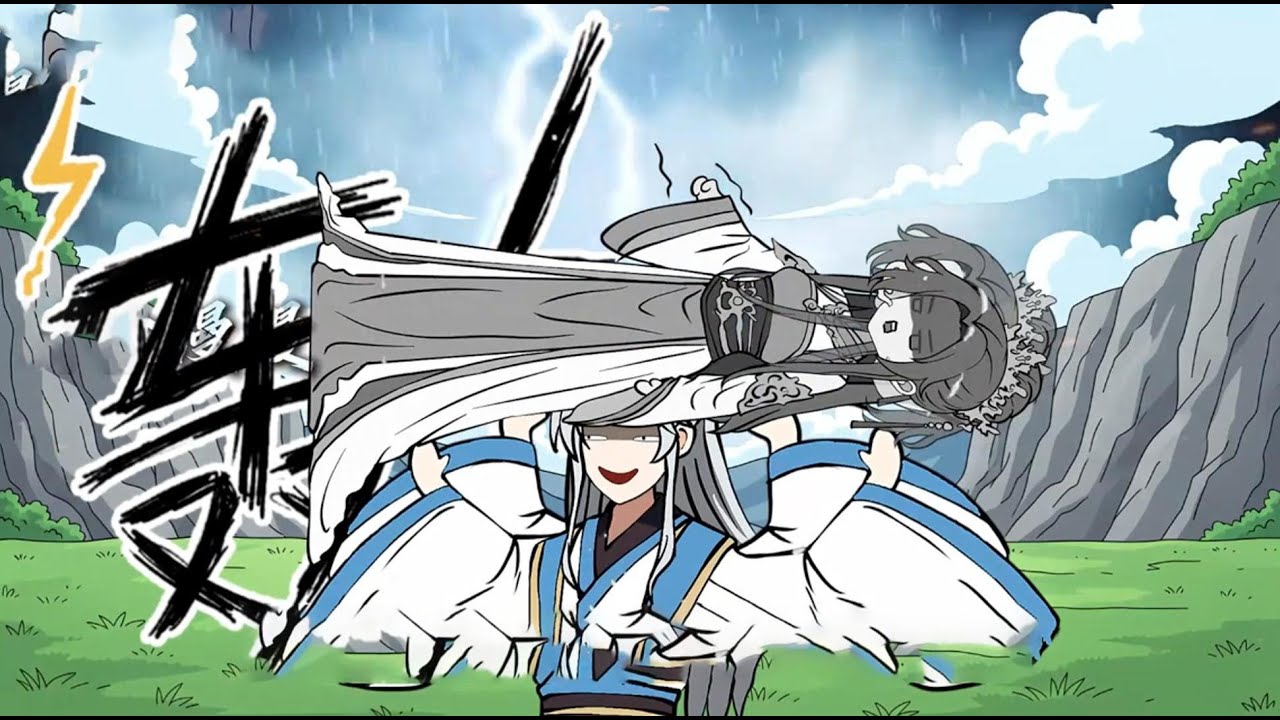 渡劫当天，我悄悄的用合欢宗圣女挡雷劫，不料竟被弹幕看到了，紧接着弹幕不嫌事大纷纷给我添乱！