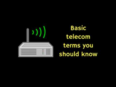 basic telecom terms you should know