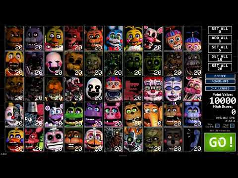 I played FNAF with 50 Animatronics at max intensity.....