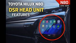 Toyota Hilux N80 DSR Head Unit – Quick Feature Overview