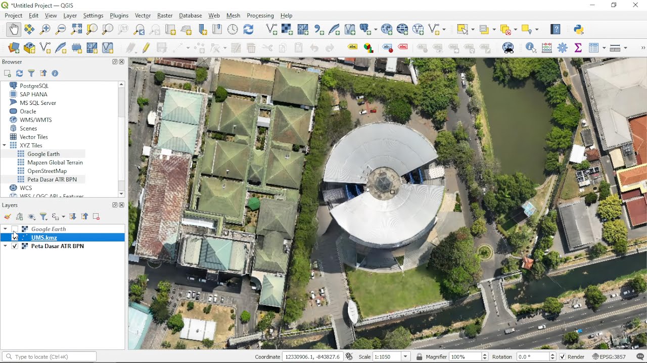 Cara Download Peta Dasar Indonesia 2025 | Basemap Foto Udara Gratis dari ATR/BPN