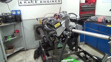 SBC 531HP 383 STROKER ENGINE DYNO RUN FOR ROBERT STANDLEY BY WHITE PERFORMANCE AND MACHINE