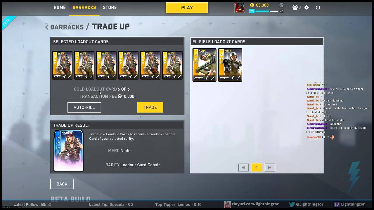 RIGGED! Nader Cobalt Trade Up