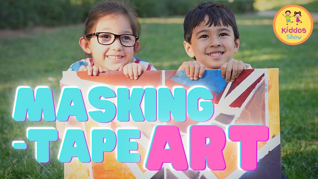 Fun Canvas Painting for Kids | KIDDOS SHOW | Educational Videos for Kids