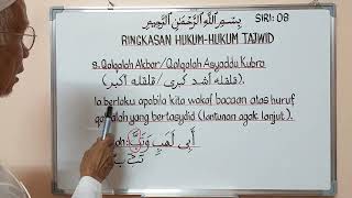 SIRI 08: QALQALAH AKBAR (قلقله اكبر) - RINGKASAN HUKUM-HUKUM TAJWID @syedzainudinsyedmokhtar SIRI 08: QALQALAH AKBAR (قلقله اكبر) - RINGKASAN HUKUM-HUKUM TAJWID @syedzainudinsyedmokhtar