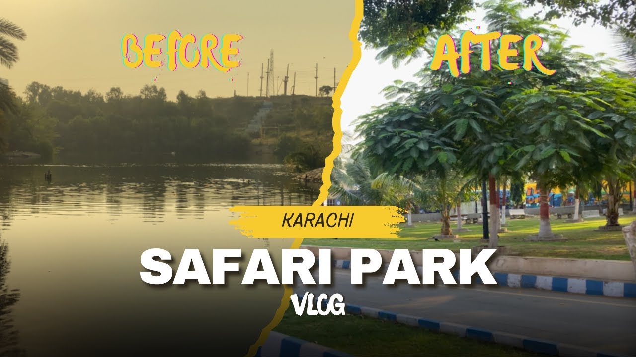 Safari Park Karachi Before vs After | Morning Vlog with Friends 🦁🌳