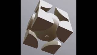 Body Centred Cubic (BCC) unit cell 3-D view Solid State