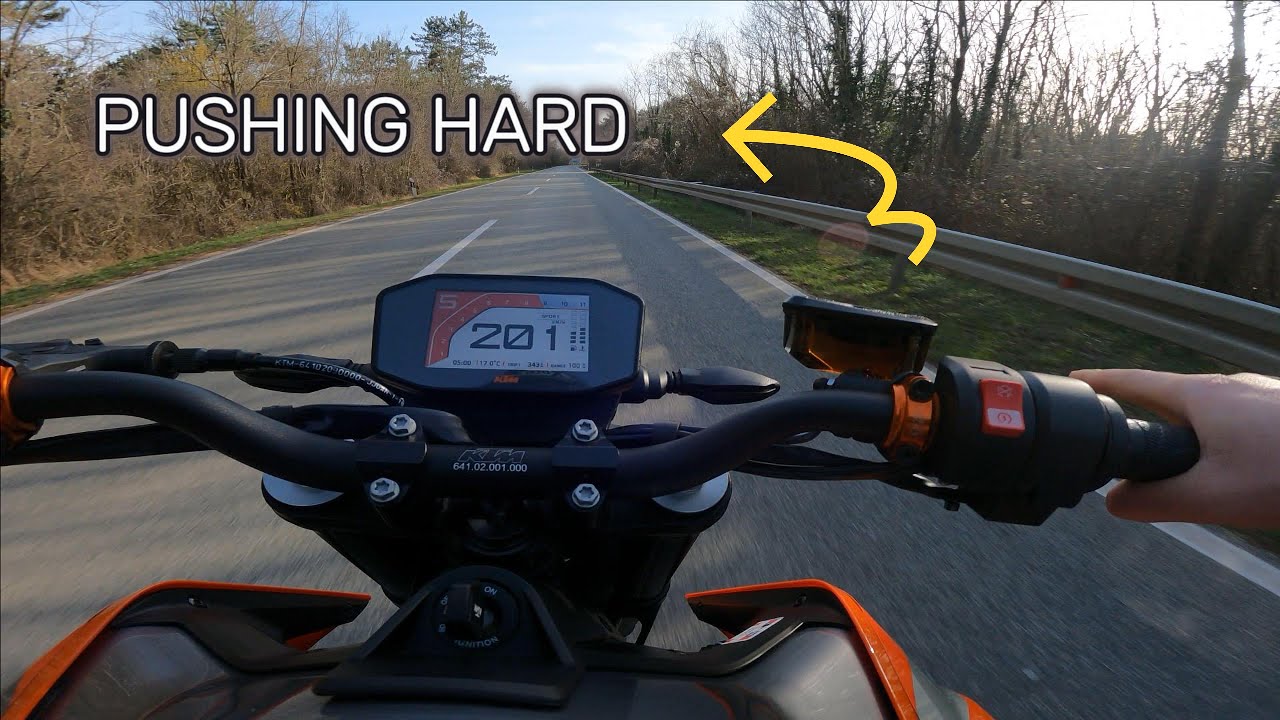 KTM DUKE 790 IS HUNGRY:PUSHING TO HARD LIMITS(CRAZY RIDE).