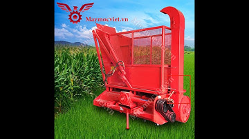 Máy cắt  băm cỏ voi, thân ngô liên hoàn Vinmax VM1200 | Máy thu hoạch cỏ voi liên hoàn