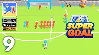 Super Goal Soccer Stickman Gameplay  All levels 6167 Part 9 FULL GAME [4K 60FPS]