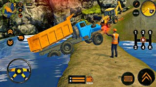 Backhoe Loader JCB Simulator Gameplay -Indian Vehicles JCB Truck Driving - Construction Android Game screenshot 4