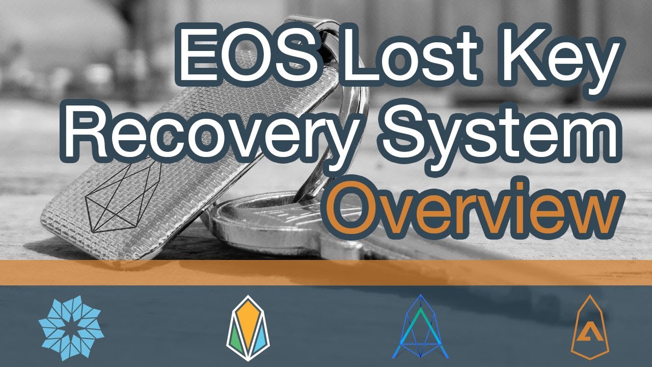 EOS Lost Key Recovery System overview