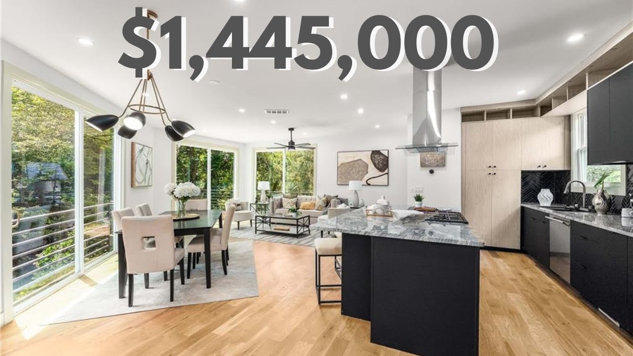 $1.445M Modern Masterpiece, Buckhead Home For Sale I Atlanta Luxury Homes I  Atlanta Real Estate