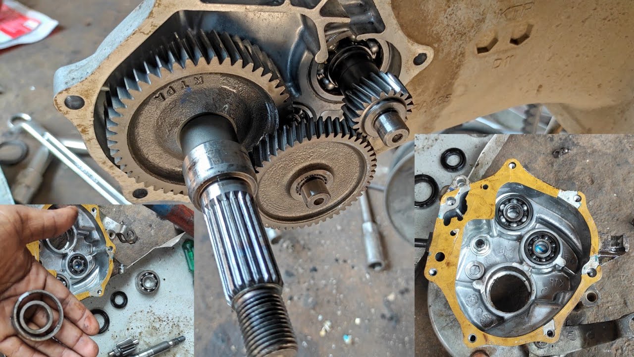 HERO Pleasure Gearbox Repairing hero pleasure gearbox bearing change