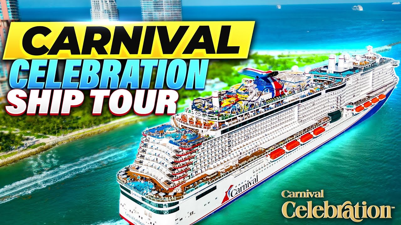 Carnival Celebration 2023 - Exclusive Ship Tour & Review