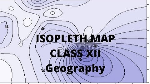 Isopleth map||class 12||Geography practical |
