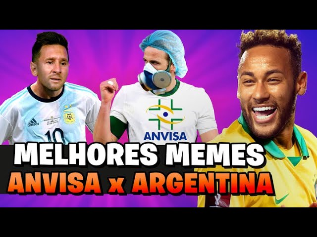 Interrupção do jogo da seleção brasileira vira meme: Anvisa, craque do jogo