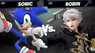 Super Smash Bros. Ultimate - Sonic vs Couriway