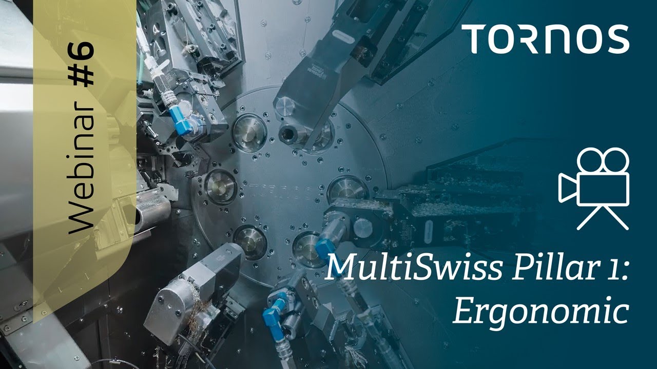 Tornos inar MultiSwiss Pillar 1 Ergonomics YouTube