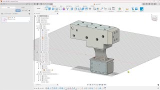 FUSION - Lesson 08 - Import FBX, Blockout, Modeling Fasteners, Holes, Details, Auto Model, Pattern
