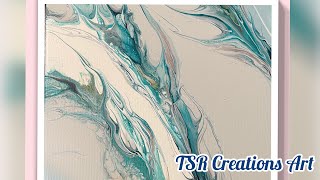 Soft and pretty minimalistic fluid art swipe. screenshot 5