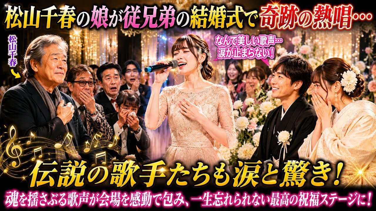 松山千春 娘 結婚