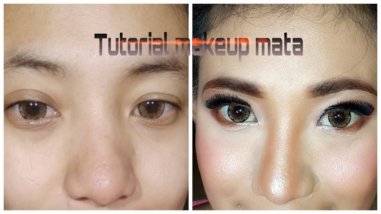 Tutorial makeup mata| aplikasi eyeshadow utk kelopak mata tebal n lebar