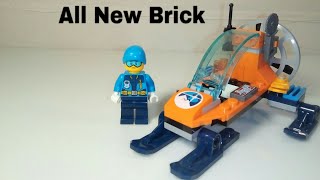 Lego City 60190 Arctic , Aerosani. Speed Build Review