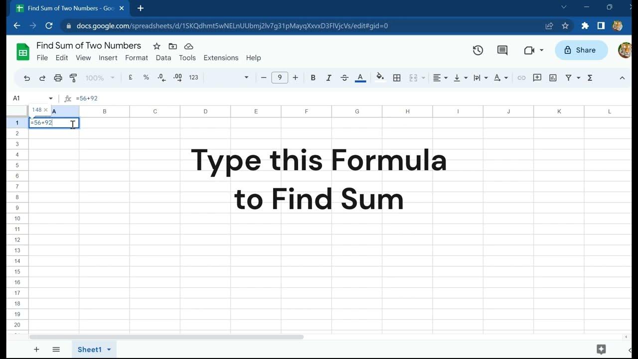 How To Find Sum In Google Sheets YouTube how-to-find-sum-in-google-sheets-youtube