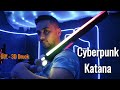 Cyberpunk Katana mit LED & 3D-Druck – eigenes Design zum Nachbauen!