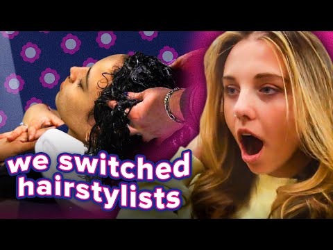 Видео: Friends Swap Hairstylists: Curly vs. Straight