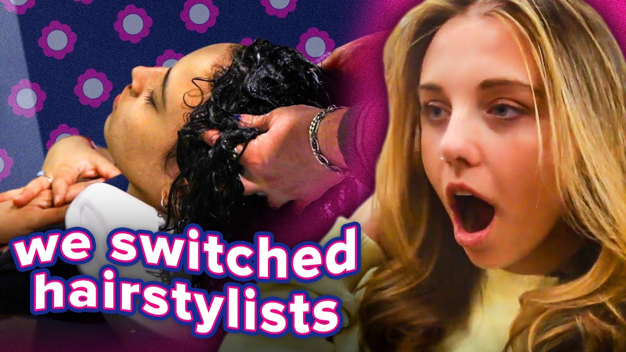 Friends Swap Hairstylists: Curly vs. Straight