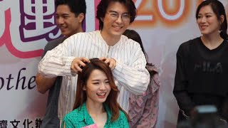 190512 開心速遞宣傳活動 龔水moment 張景淳 呂慧儀