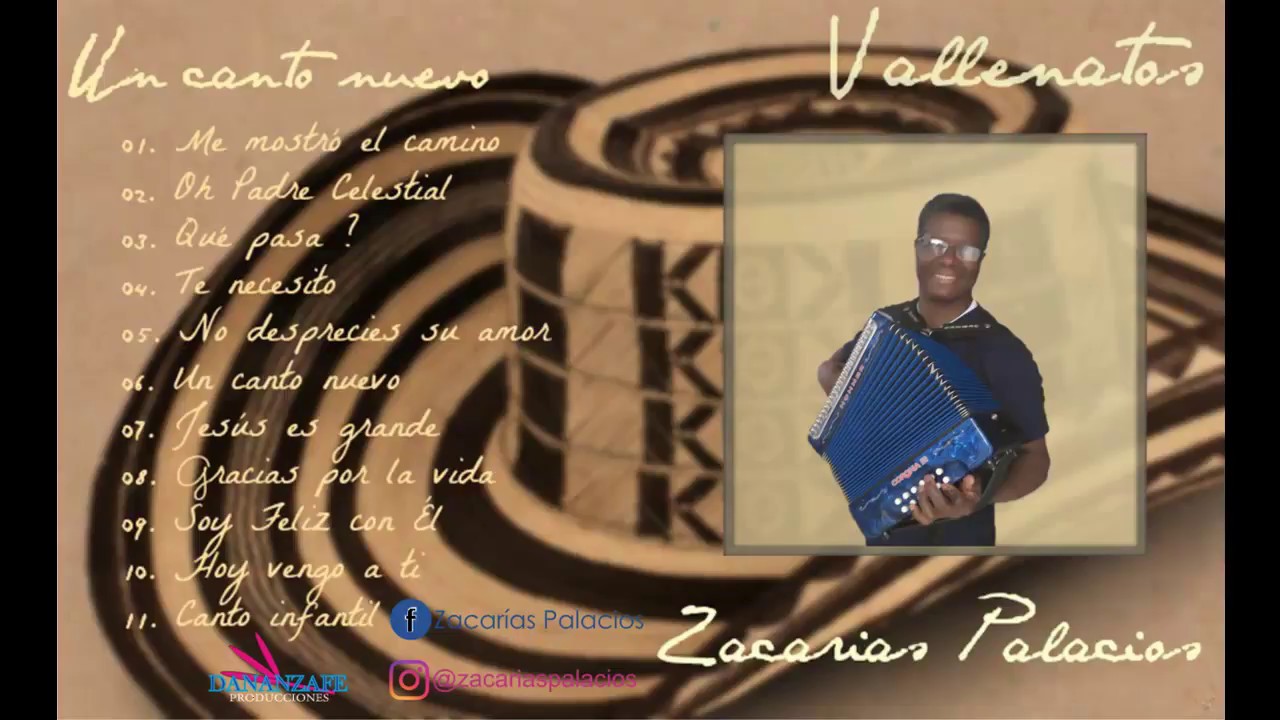 Zacarías Palacios - Vallenato Un Canto Nuevo (1 hora música IPUC)