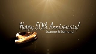 DVD Slideshow - Joanne and Edmund Caro - 50th Anniversary