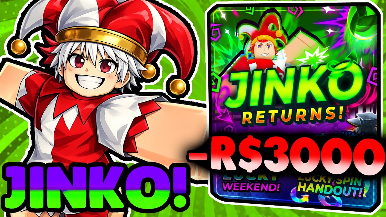 JINKO VOLTOU E NOVA HABILIDADE NO VOLLEYBALL LEGENDS! GASTEI R$3000 ATRÁS DA HABILIDADE!!(TO POBRE😭)