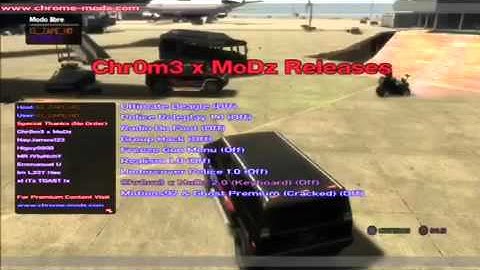 Gta 4 Mod Menu !! OFW !!!!!! +Download