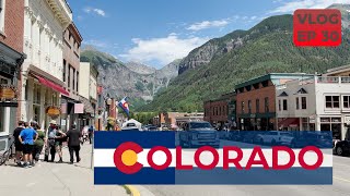 Day Trip to Ouray and Telluride On the Million Dollar Highway - I’m in LOVE with Colorado!! || VLOG