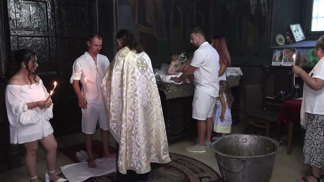 Св Кръщение  на Анелия, Виктор и Александър 16 август 2025 на Дряновския манастир