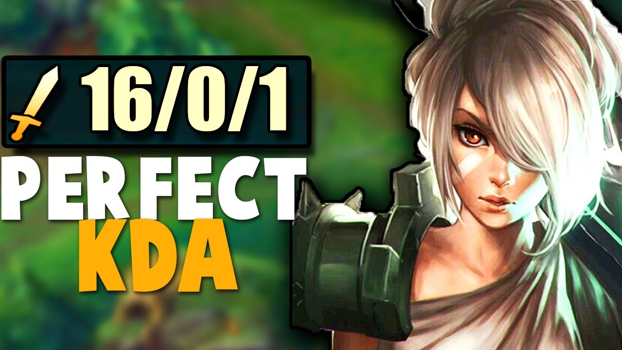Kda Riven Rank 1 Challenger Riven Perfect KDA Game - YouTube