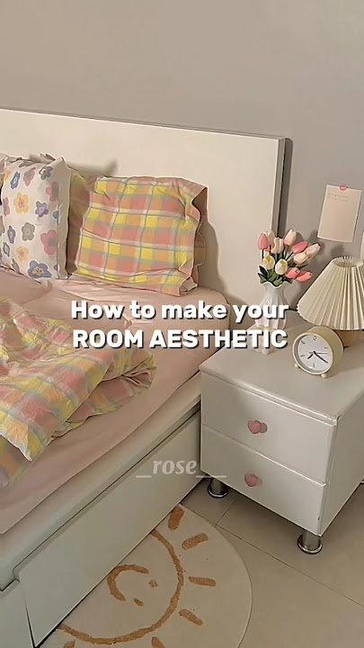 How to make your room aesthetic🚪🛏️🪞🛋️🪴