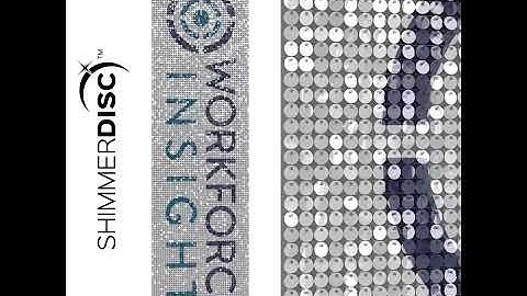 Workforce Shimmerdisc Sequin Display Proof