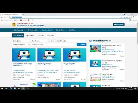 Video Hướng dẫn học sinh đăng nhập, học và thi trực tuyến... - youtube